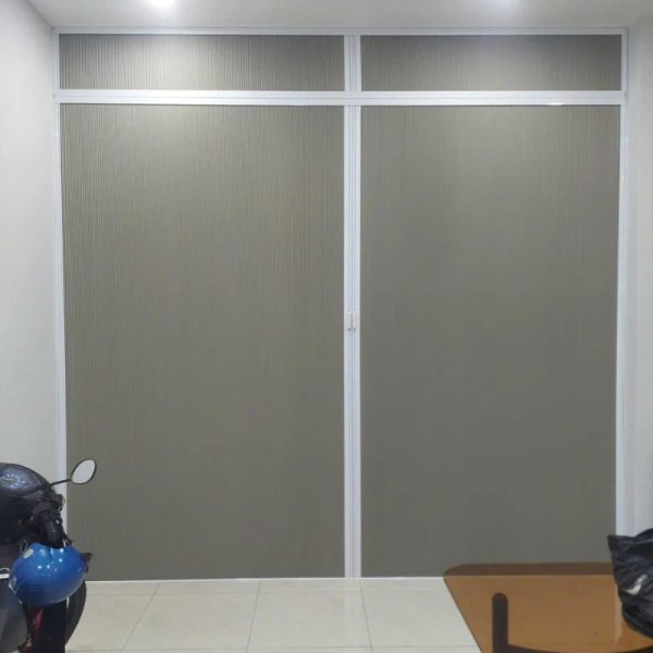 Vách ngăn rèm tổ ong cho phòng khách